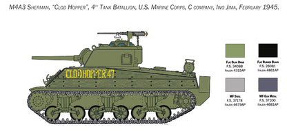 M4 Sherman US Marine Corps - 1/35 Scale - Italeri - IT6583