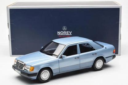 MERCEDES-BENZ 230 E LIGHT BLUE METALLIC 1990 1/18 Scale NOREV MTDNOR183945