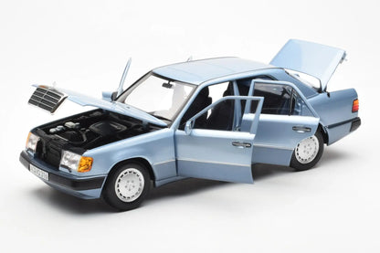 MERCEDES-BENZ 230 E LIGHT BLUE METALLIC 1990 1/18 Scale NOREV MTDNOR183945