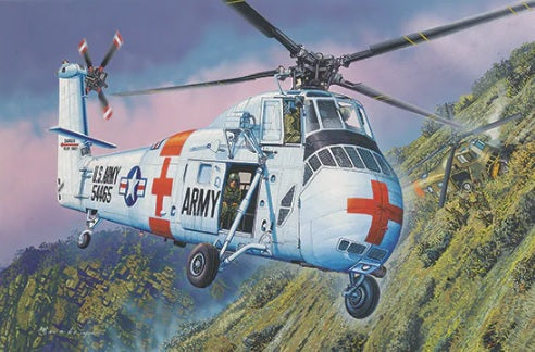 CH-34 US ARMY Rescue - 1/48 Scale - Trumpeter - TRU02883