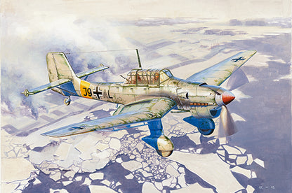 Junkers JU-87B-2/U4 Stuka - 1/24 Scale - Trumpeter - TRU02422