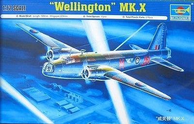 Vickers Wellington Mk.X - 1/72 Scale - Trumpeter - TRU01628