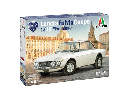 Lancia Fulvia Coupe 1.6 HF "Fanalone" - 1/24 Scale - Italeri - IT3619