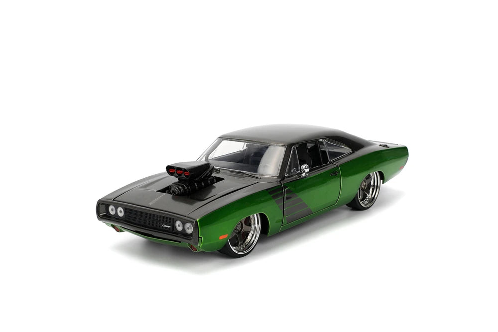 Dodge Charger R/T Candy Green and Dark Grey BTM 1970 - 1/24 Scale - Jada - JAD36298