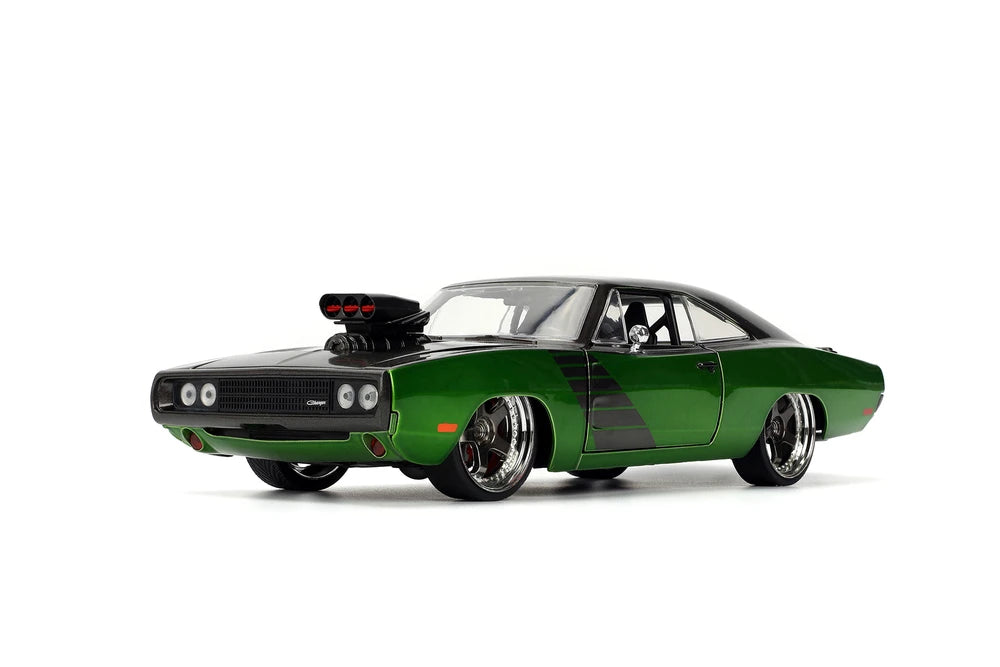 Dodge Charger R/T Candy Green and Dark Grey BTM 1970 - 1/24 Scale - Jada - JAD36298