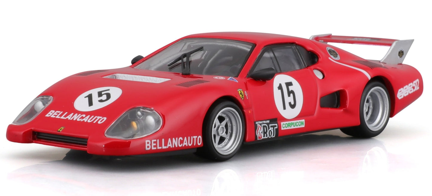 Ferrari 512 BB II serie 1981 1/43 Bburago Bur18-36308