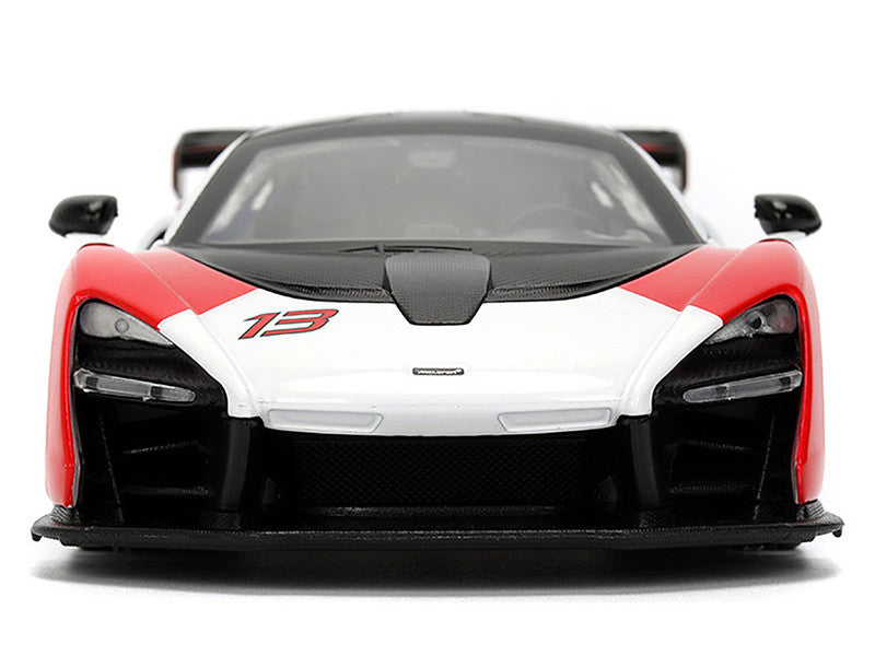 McLaren Senna Red/White Hyper-Spec - 1/24 Scale - Jada - JAD36370