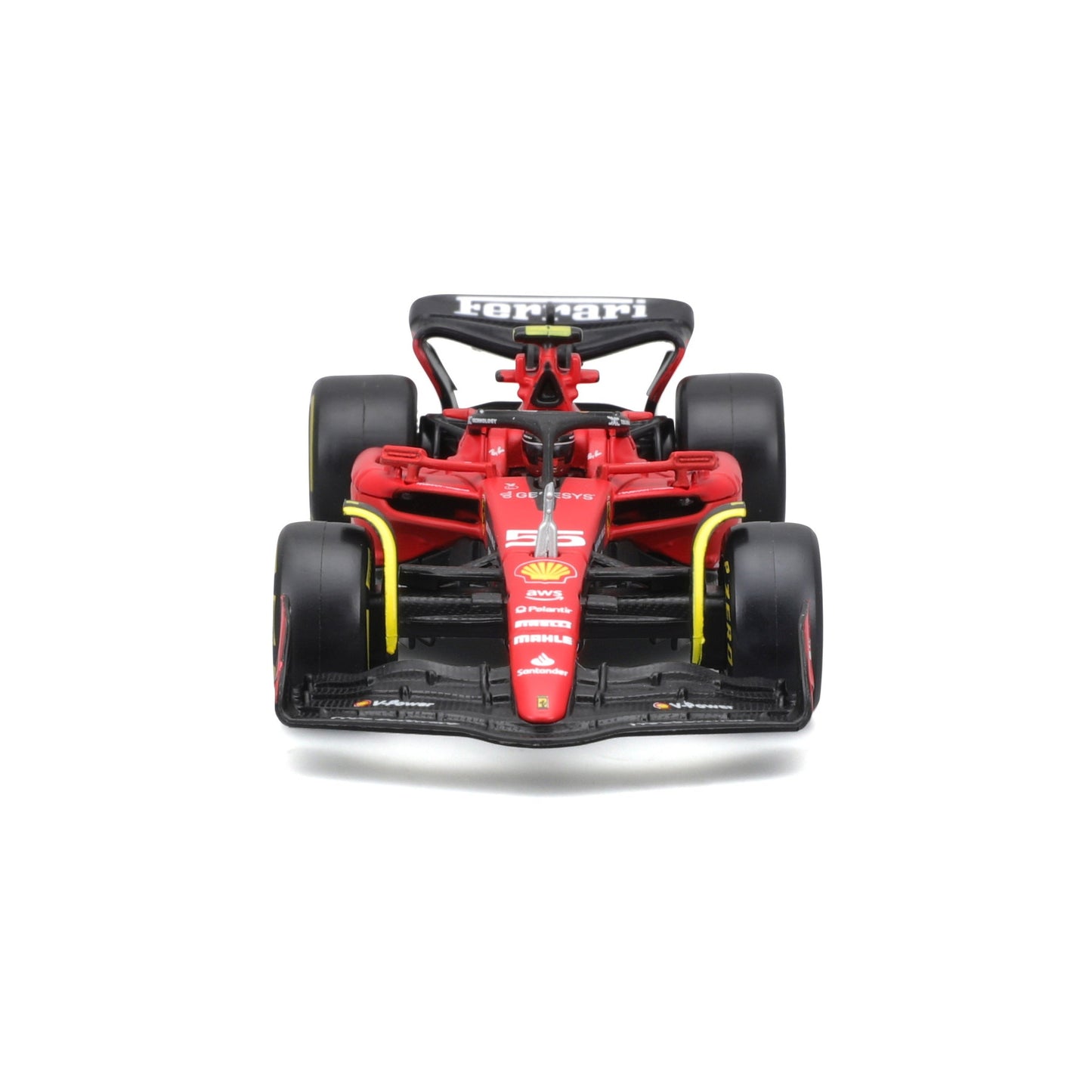 Ferrari F1 SF-23 2023 w/helmet/Case #55 Sainz 1/43 Bburago Bur18-36835-55