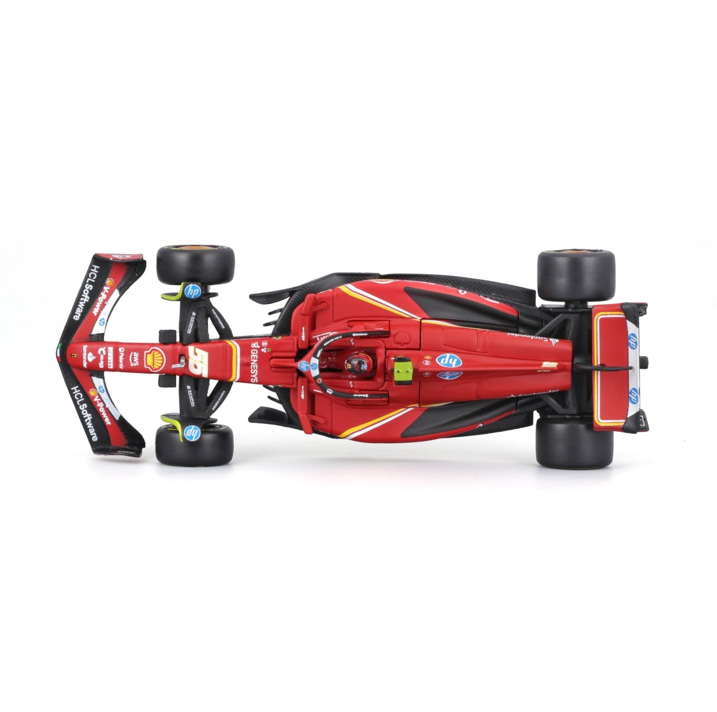 Ferrari F1 SF-24 2024 (w/Helmet HC) #55 Sainz 1/43 Bburago Bur18-36843-55