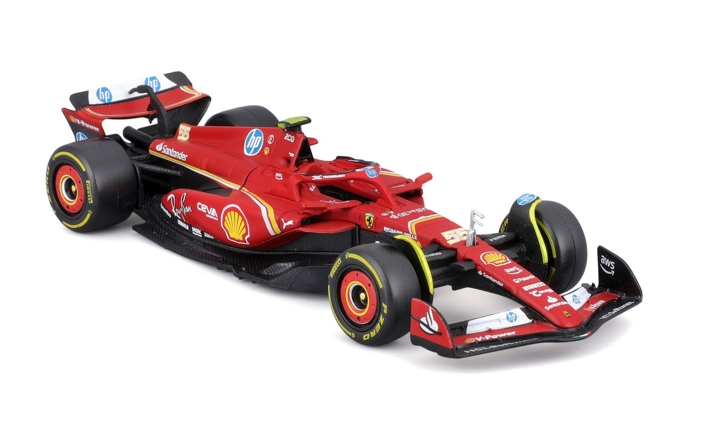 Ferrari F1 SF-24 2024 #55 Sainz 1/43 Bburago Bur18-36844-55