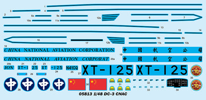DC-3 CNAC - 1/48 Scale - Trumpeter - TRU05813