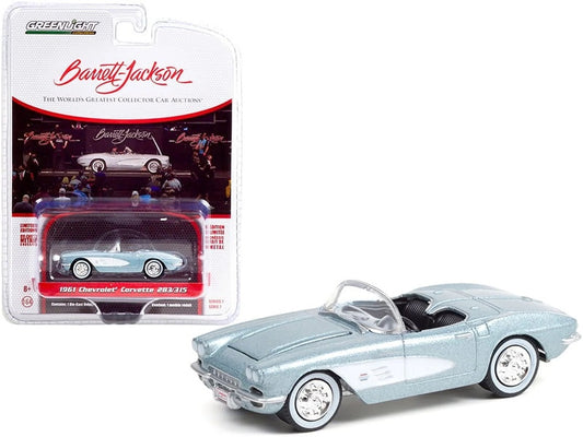 1961 Chevrolet Corvette 283/315 1/64 Scale Greenlight 37230-A