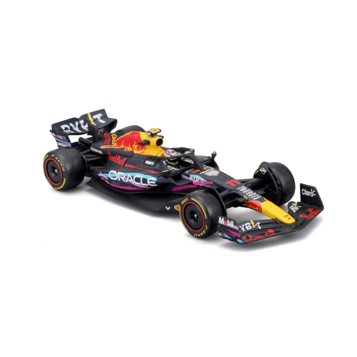 Red Bull F1 RB19 2023 w/helmet/Case(Assorted) 1/43 Bburago Bur18-38083-11