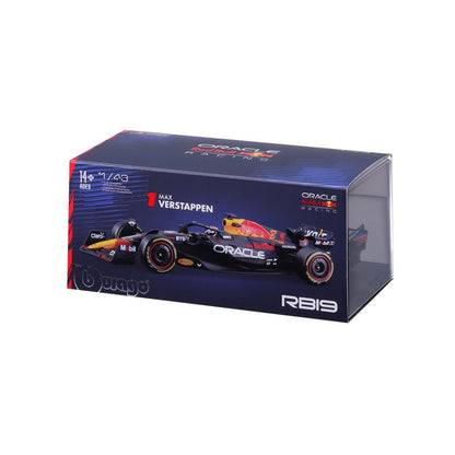Red Bull F1 RB19 2023 w/helmet/Case(Assorted) 1/43 Bburago Bur18-38083-11