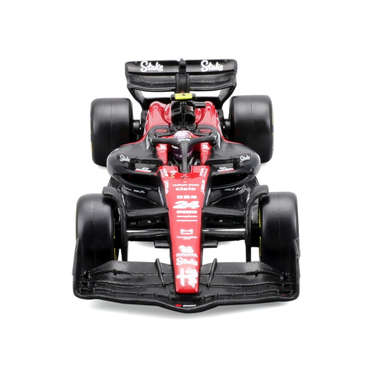 Alfa Romeo F1 C43 w/helmet/Case - #24 1/43 Bburago Bur18-38086-24