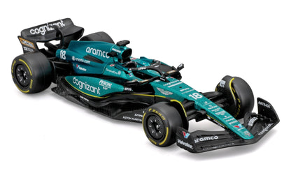 Aston Martin F1 AMR23 2023 (Asst) 1/43 Bburago Bur18-38090