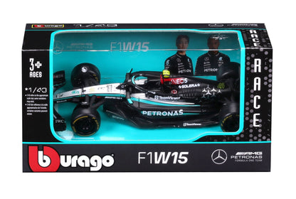 Mercedes-AMG F1 W15E 2024 (Asst) 1/43 Bburago Bur18-38208