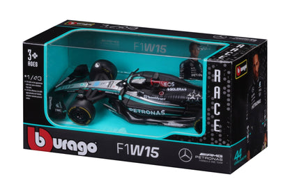 Mercedes-AMG F1 W15E 2024 (Asst) 1/43 Bburago Bur18-38208