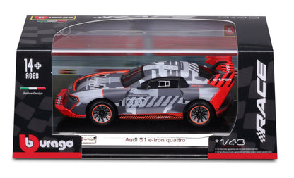 Audi S1 E-tron Quattro 1/43 Bburago Bur18-38311