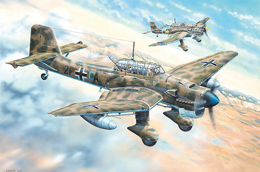 Junkers JU-87R Stuka - 1/24 Scale - Trumpeter - TRU02423
