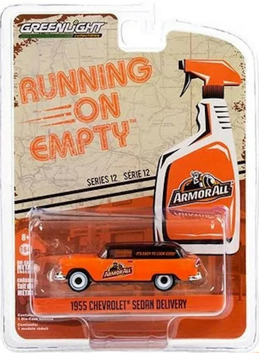 RUNNING ON EMPTY S12 FORD ESCORT RS COSWORTH STP 6 OFF - 1/64 Scale -  GREENLIGHT - GR41120-E