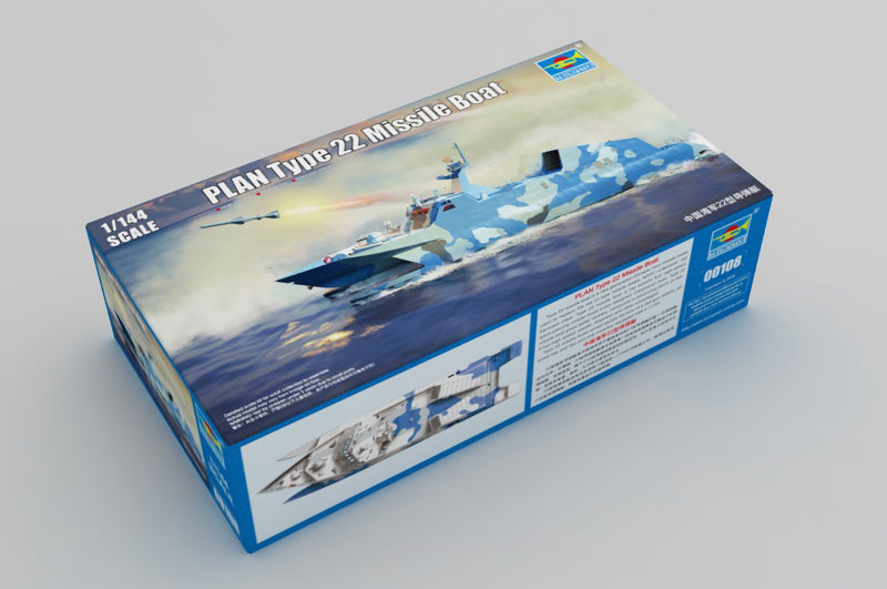 PLAN Type 22 Missile Boat - 1/144 Scale - Trumpeter - TRU00108