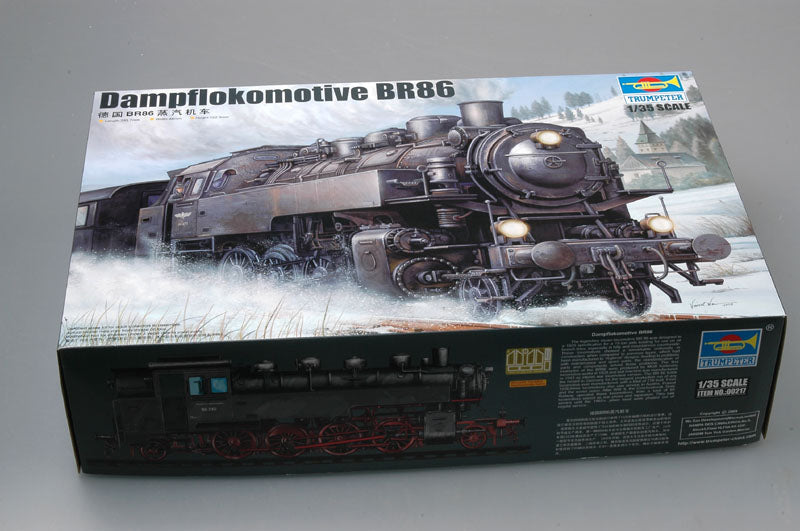 Dampf Lokomotive BR86 - 1/35 Scale - Trumpeter - TRU00217
