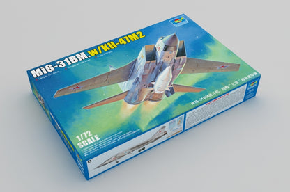 MIG-31BM W/KH-47M2 - 1/72 Scale - Trumpeter - TRU01697