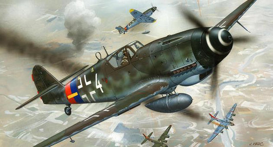 Model Set Messerschmitt Bf-109 - 1/72 Scale - Revell - REV64160
