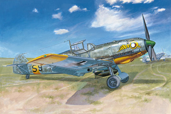Messerschmitt BF 109E-7 - 1/32 Scale - Trumpeter - TRU02291