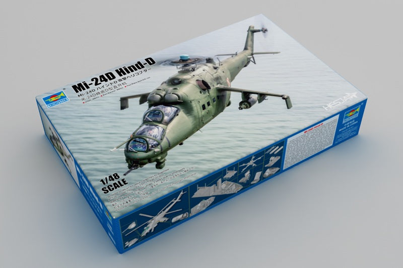 MI-24D Hind-D - 1/48 Scale - Trumpeter - TRU05812
