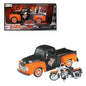 Pick-up w/Harley Davidson Motorcycle (Asst) - 1/24 Scale - Maisto - MAI 32161