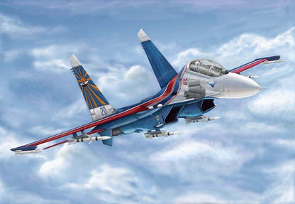 Russian SU-27UB Flanker C - 1/144 Scale - Trumpeter - TRU03916