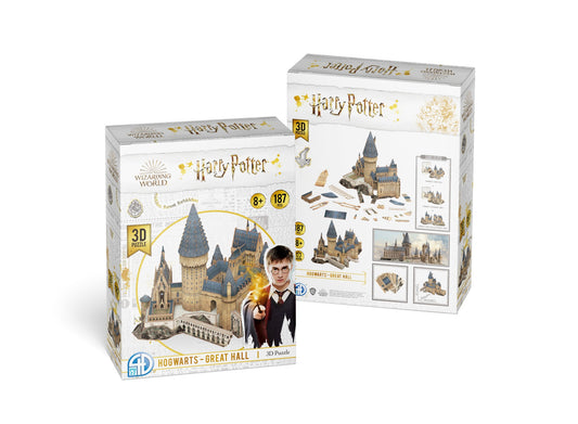Harry Potter Great Hall 187pcs/33cm 4D Model Kits 51060