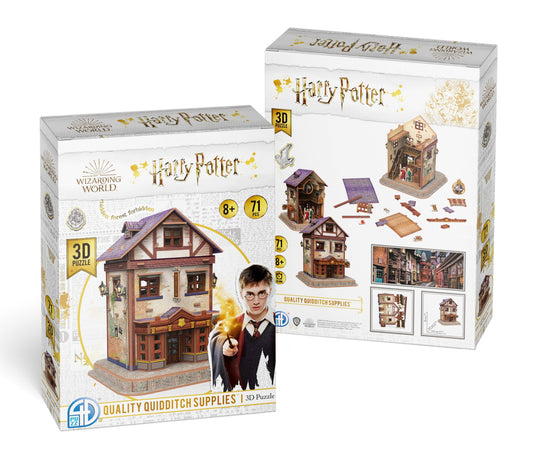 Harry Potter Quality QuidditchSupplies 71pcs 4D Model Kits 51068