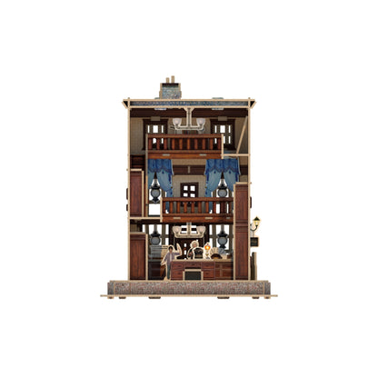 Harry Potter Ollivanders Wand Shop 66pc/18cm 4D Model Kits 51069