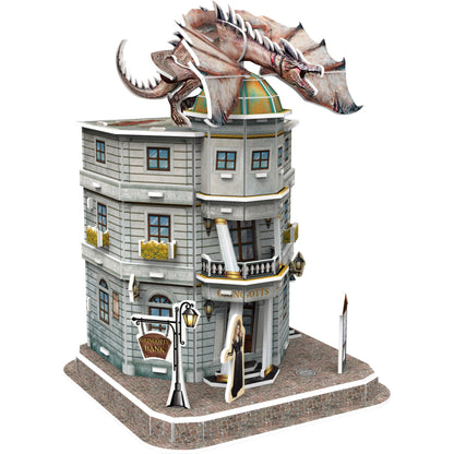 Harry Potter Gringotts Bank 74pcs/23cm 4D Model Kits 51070