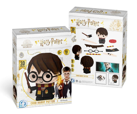 Harry Potter Chibi Character 91pcs/27cm 4D Model Kits 51079