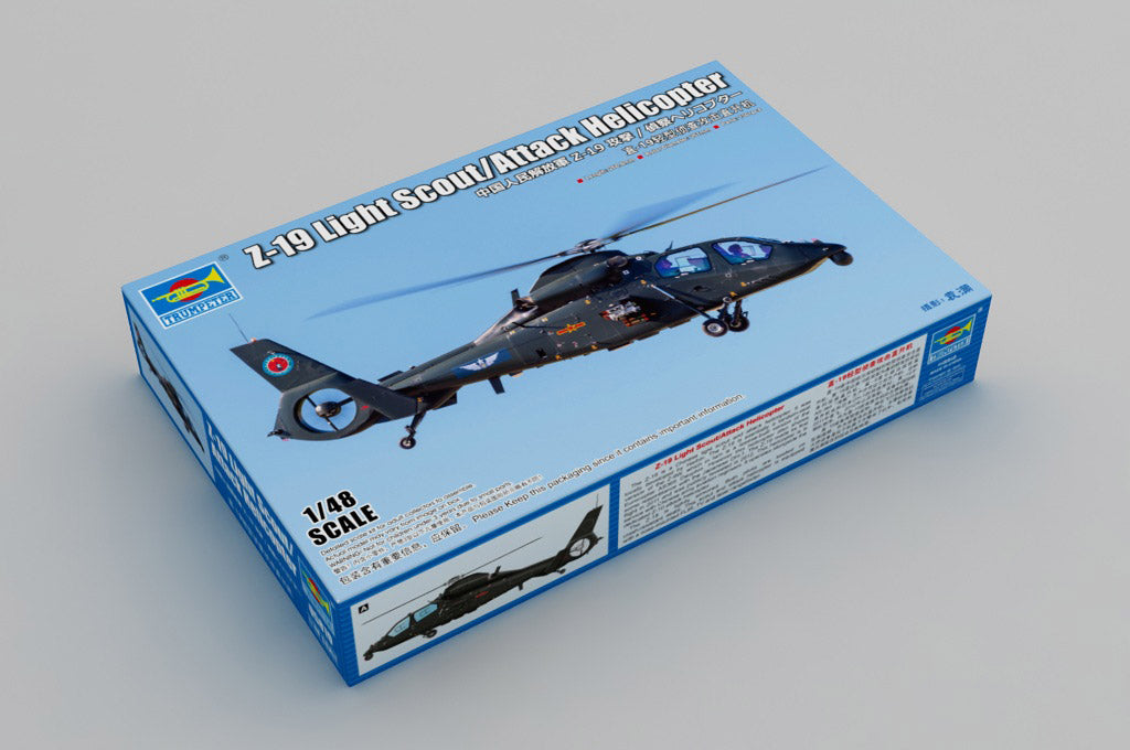 Z-19 Light Scout / Attack Helicopter - 1/48 Scale - Trumpeter - TRU05819