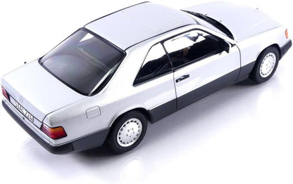 MERCEDES-BENZ 300 CE-24 COUPE SILVER 1990 1/18 Scale NOREV MTDNOR183880