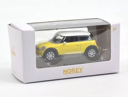 MINI COOPER ONE 2006 MELLOW YELLOW 1/54 Scale NOREV MTDNOR310519