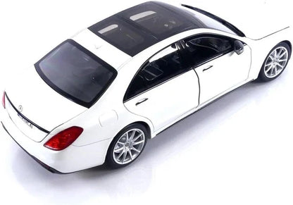 Mercedes-Benz S-Class AMG-Line White Met 2018 - 1/18 Scale - Norev - MTDNOR183792