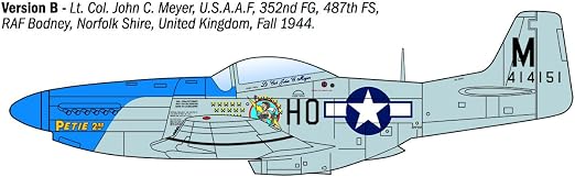 P-51D Mustang Aces - 1/72 Scale - Italeri - IT1484