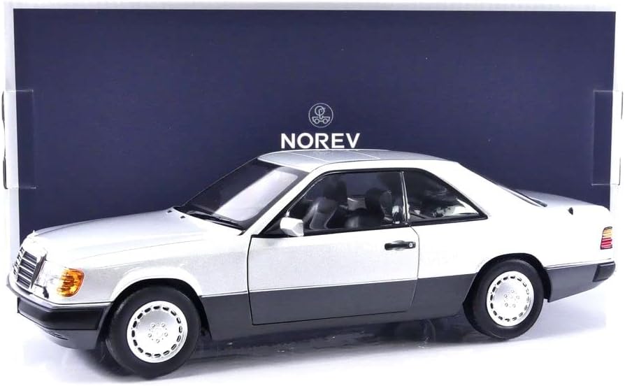 MERCEDES-BENZ 300 CE-24 COUPE SILVER 1990 1/18 Scale NOREV MTDNOR183880