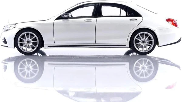 Mercedes-Benz S-Class AMG-Line White Met 2018 - 1/18 Scale - Norev - MTDNOR183792