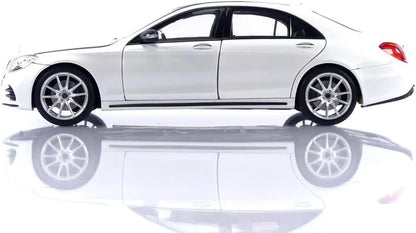 Mercedes-Benz S-Class AMG-Line White Met 2018 - 1/18 Scale - Norev - MTDNOR183792
