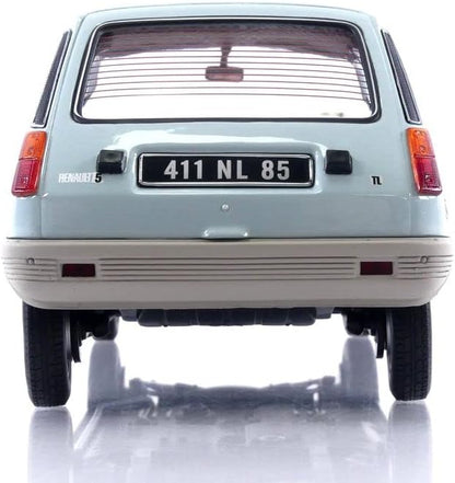 RENAULT 5 1972 CLEAR BLUE 1/18 Scale NOREV MTDNOR185380