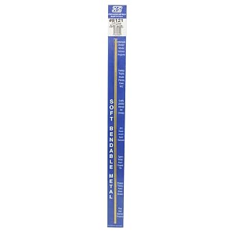 1/8" Soft Brass Tube 12" .014" Wall 2 pcs - K&S - K&S8121