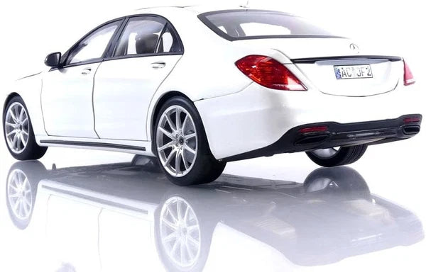 Mercedes-Benz S-Class AMG-Line White Met 2018 - 1/18 Scale - Norev - MTDNOR183792