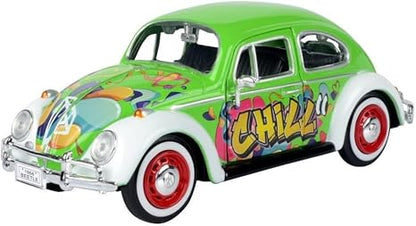 Volkswagen Beetle Graffiti 1966 - 1/24 Scale - MotorMax - MOT79598